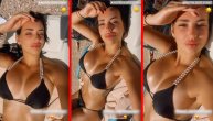Kaća objavila snimak u "vrelom" bikini izdanju, pa pokazala kako uživa na plaži s Gobeljićem