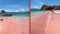 Postoji plaža sa roze peskom, a evo gde se nalazi: Da ne poveruješ koliko je lepo