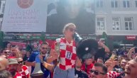 Ekskluzivni video iz Kopenhanega: Blanka Vlašić s megafonom vodi navijanje pred utakmicu Hrvatske