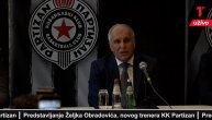 Željko Obradović na promociji: Ono zbog čega dolazim u Partizan dolazi meni iznutra