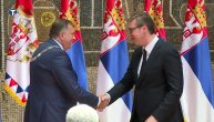 Dodik primio od Vučića orden: Predsednik predsedništva BiH odlikovan najvišim odličjem Srbije