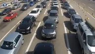 Gužve na graničnim prelazima na izlasku i ulasku u Srbiju