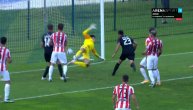 Ostojić glavom povisio na 3:0: Partizan ubedljivo vodi,