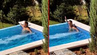 Šeki u banji! Pobednik Zvezda Granda snimao Mariju u kupaćem, u bazenu - prizor je hit