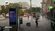 Pljuskovi u Njujorku najavili oluju Elzu i poplavi grad: Voda ušla i u podzmenu, na ulicama haos