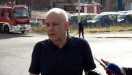 Radojičić: Požar gasilo 13 vozila i 46 ljudi, gašen i sa broda, sada lokalizovan