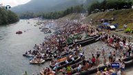 Počela Drinska regata: Više od 20.000 ljudi zaplovilo najlepšom srpskom rekom