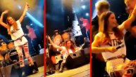 Severina se u zanosu prevrnula preko zvučnika, dizali je muzičari: "Malo sam natukla kičmu..."