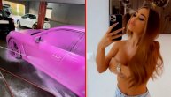 Ana Korać prefarbala Panameru u roze, pa još više šokirala: Snimala se gola i objavila na Instagramu