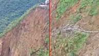 Ogroman deo planine se urušio u dramatičnom klizištu na severu Indije