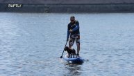 Ona je prava zvezda Instagrama: Kuca zavolela veslanje pa sa vlasnikom išla na takmičenje