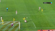 Da li je Crvena zvezda oštećena za penal: Dioni pao posle povlačenja sa igračem Šerifa, sudija ništa