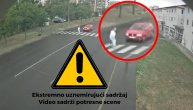 Automobil pokosio čoveka na pešačkom prelazu: Uznemirujući video strašne nesreće