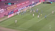 Krstović promašio nemoguće: Fudbaler Crvene zvezde poslao loptu pored gola sa tri metra