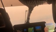 Ovako je izgledalo sletanje naših helikoptera na Eviju: Ovo su uslovi u kojima se ne leti