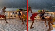 Ima li nešto da Đoković ne ume?! Đoković trenirao kapueru sa brazilskim majstorom u Crnoj Gori