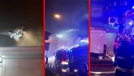 Vatrogasci iz vazduha gase požar u bloku 70: Stanari okolnih zgrada se guše u dimu