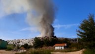 Još jedna deponija u Srbiji gori: Crni dim se podigao iznad Topole