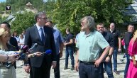 Vučić kod Kusturice: Puteve ćemo brzo da završimo