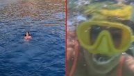 Bomba u moru: Tanja Savić skače u vodu, ističe se njeno poprsje čak i dok roni