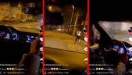 Ćaletov sin snimao nasilničku vožnju: Divljao kroz grad, pa umalo zgazio policajca