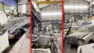 175 klasičnih automobila pronađeno je u jednoj napuštenoj hali u okolini Londona