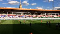 Do pola srpska, a od pola mađarska zastava: Ovako je izgledala koreografija na tribinama TSC-a