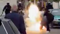 Šok bomba u lice: Sukob policije i huligana na ulicama Cetinja su postali brutalni