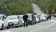 Policija kontroliše vozila na putu Cetinje - Podgorica