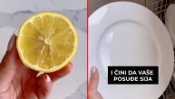Ne bacajte isceđeni limun: Iskoristite ga na ovaj način i posuđe će vam blistati, a čisti i kamenac