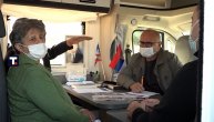 Vesić sa "Pokretnom kancelarijom" u Bariču