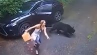 Izašla iz kuće da zatvori vrata automobila, a tamo ju je sačekao medved: Neprijatno iznenađenje