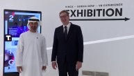 Vučić sa šeikom Mohamedom bin Zajedom obišao srpski paviljon na EKSPO 2020: Sanjamo napredak Srbije