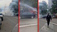 Pucaju šok bombe i suzavac davi: Sukobi zbog hapšenja u Kosovskoj Mitrovici