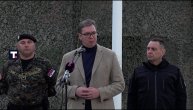 Vučić obišao Žandarmeriju u Kraljevu: Čuvaćemo mir, ali ako napadnu moraćemo da zaštitimo narod