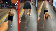 Razbila ko zvečka i to na metar od tramvajskih šina: Mortus pijana probala da napravi salto