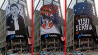 Spot o vezama Srbije i SAD-a se emituje na Tajms skveru