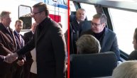 Vučić se provozao novim Štadlerovim brzim vozom: "Samo Srbija ima ovakve vozove u regionu"