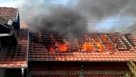Gori krov kuće: Požar u naselju Mali Beograd