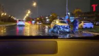 Petak, kiša i sudar: Loši uslovi napravili čitavu havariju na ulicama