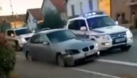 Filmska potera i pucnjava u Zemunu: Pogledajte kako su policijski džipovi jurili za crnim BMW-om
