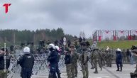 Neredi na belorusko-poljskoj granici: Migranti probili ogradu