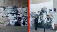 Prekoputa spornog murala Ratka Mladića osvanuo Vojvoda