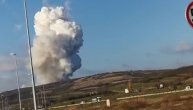 Eksplozije u blizini Beograda, veliki i gust oblak dima se diže u nebo: Još se čekaju informacije