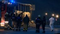 Ostala samo spaljena olupina: Užasni snimak autobusa u kome je stradalo 46 osoba