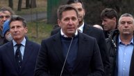 Veselin Jevrosimović na otvaranju nove atletske staze u Beogradu