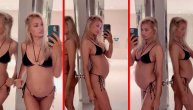 Sofija Milošević se snimala u minijaturnom bikiniju i pokazala stomak u šestom mescu trudnoće
