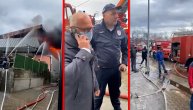 Pozar u Obrenovcu: Vesić na licu mesta, šalji sve cisterne