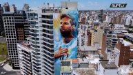 Odatle se vinuo u visine: Leo Mesi dobio mural u rodnom gradu