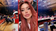 Koga od igrača Zvezde je došla da podrži vatrena Hurikejnka?! Ivana Nikolić iza klupe crveno-belih